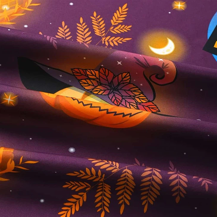 Halloween Silk Scarf - Themed Halloween Silk Scarves