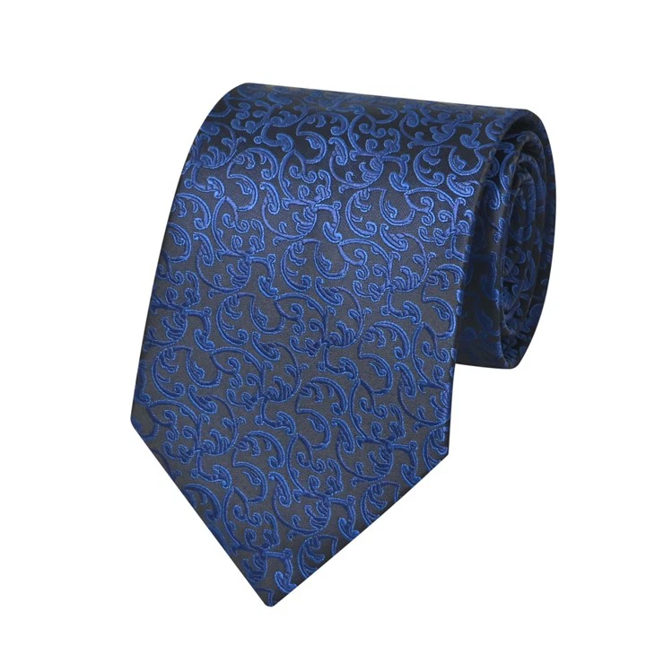 YiLi Customizable Vintage Floral Jacquard Men's Pink Necktie