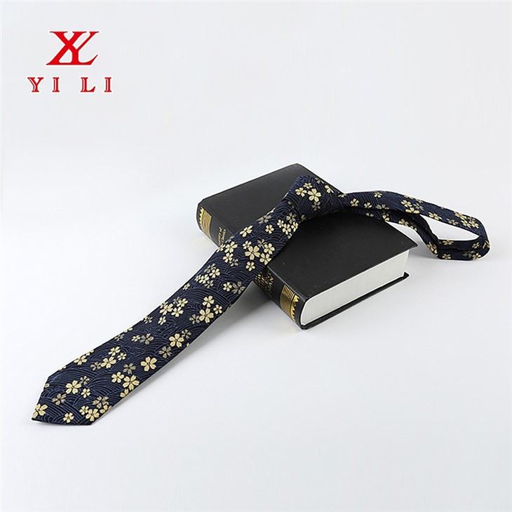 Printted Cotton Sakura Necktie